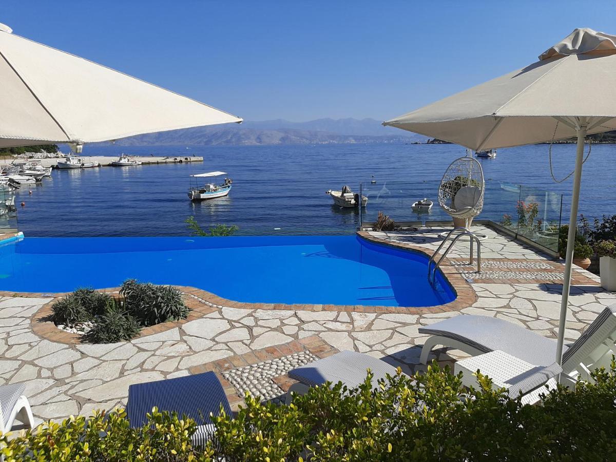 Imerolia Beach Villa Kassiopi Corfu מראה חיצוני תמונה