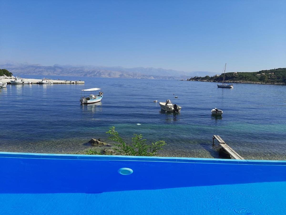 Imerolia Beach Villa Kassiopi Corfu מראה חיצוני תמונה