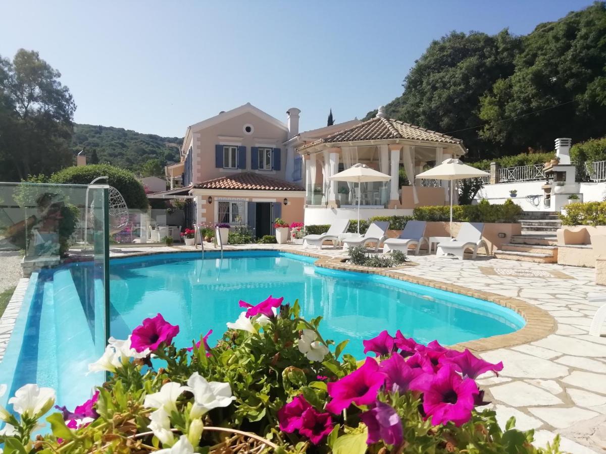 Imerolia Beach Villa Kassiopi Corfu מראה חיצוני תמונה