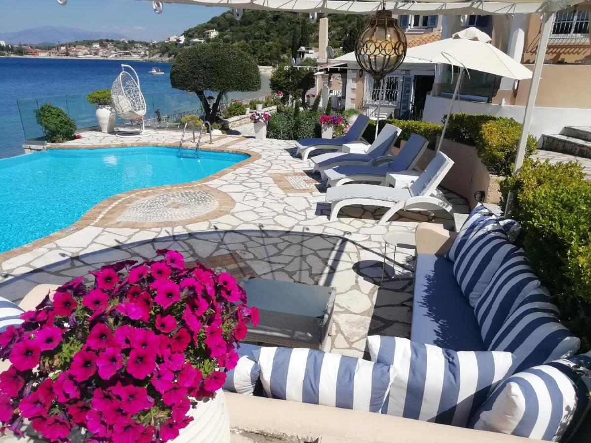 Imerolia Beach Villa Kassiopi Corfu מראה חיצוני תמונה