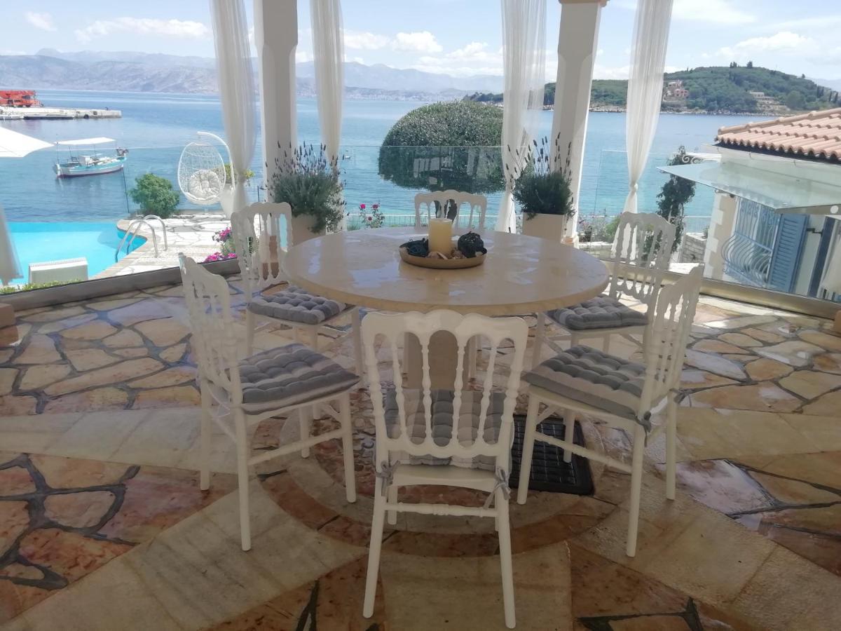 Imerolia Beach Villa Kassiopi Corfu מראה חיצוני תמונה