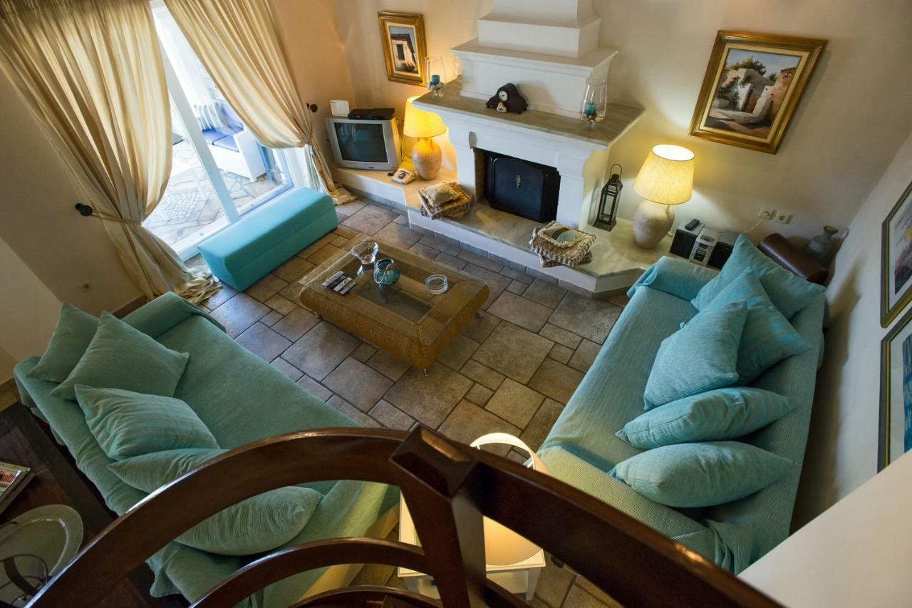 Imerolia Beach Villa Kassiopi Corfu מראה חיצוני תמונה
