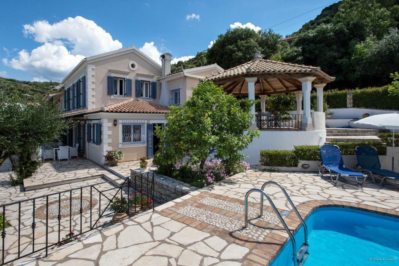 Imerolia Beach Villa Kassiopi Corfu מראה חיצוני תמונה